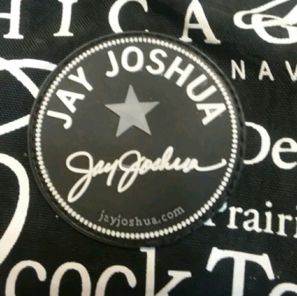 Jay Joshua Chicago Print Black Crossbody Bag - Picture 3 of 8